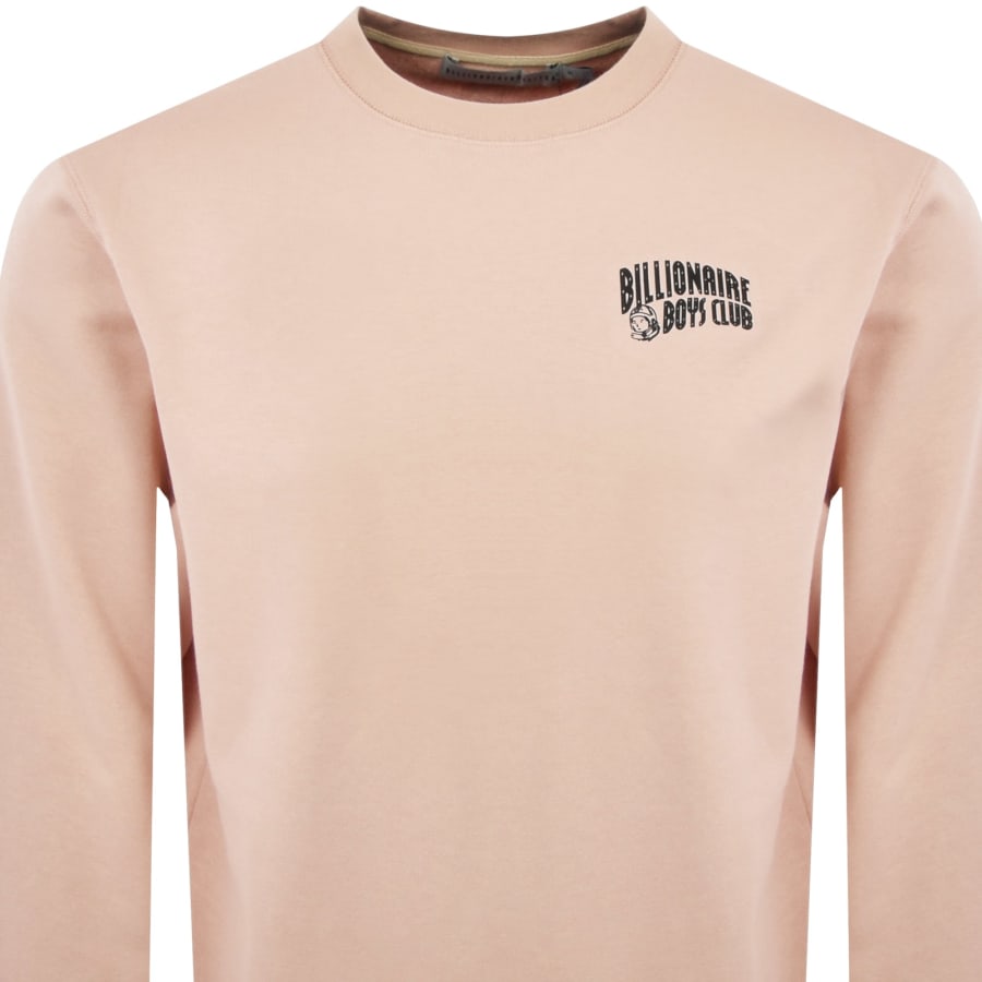Billionaire Boys Club Arch Logo Sweatshirt Pink Mainline Menswear